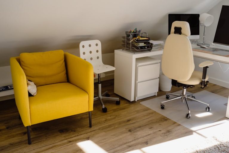 How to clean and maintain an office chair