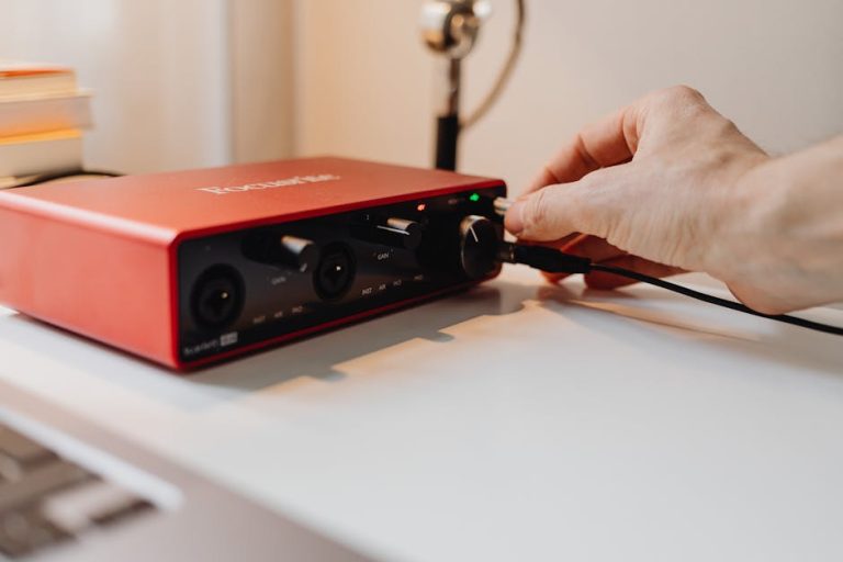 Best audio interface for home office podcasting