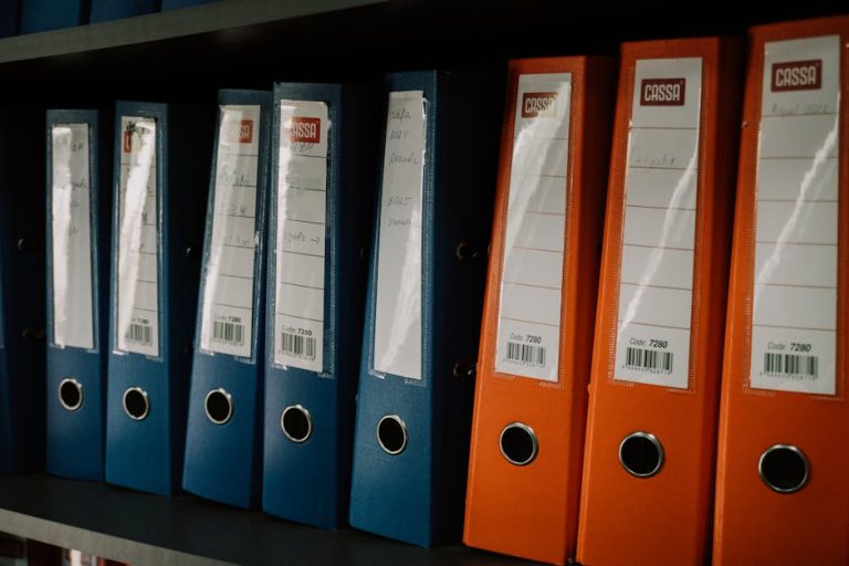 How to create a home office filing system