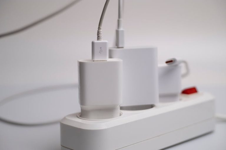 How to organise computer cords and chargers