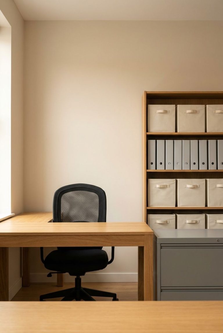 Featured image for How To Organize Office Furniture: A Layout Guide for Any Room Size - focus on How To Organize Office Furniture