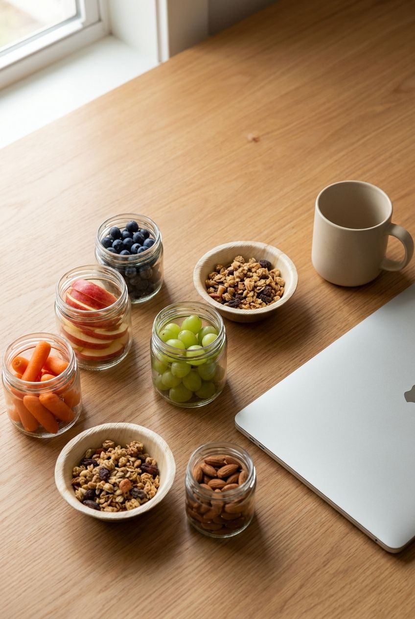 Featured image for Healthy Office Snacks: 25 Desk-Friendly Picks That Beat the Vending Machine - focus on Healthy Office Snacks