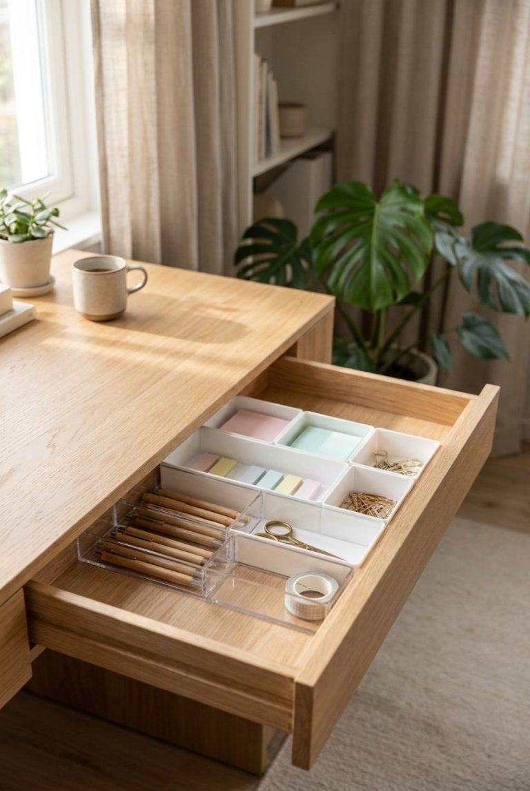 Featured image for How To Organize Desk Drawers: A 90-Minute System That Actually Lasts - focus on How To Organize Desk Drawers